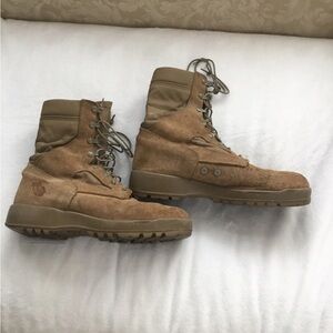Marine Corps McRae coyote brown combat boots size 9 1/2 wide